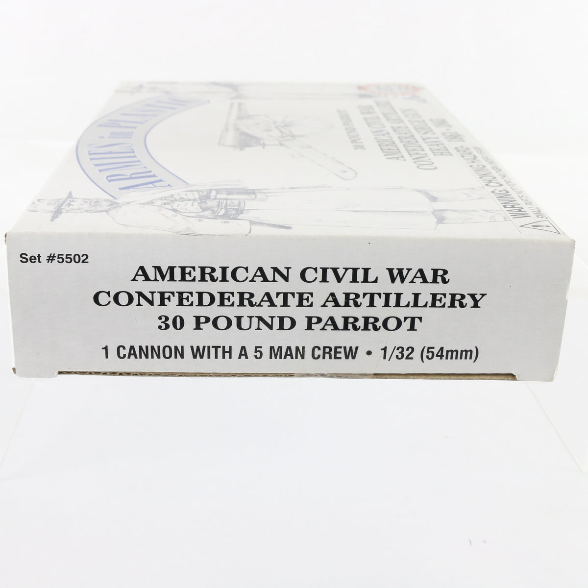 30 Pound Parrot Siege Gun Confederate Civil War Armies In Plastic 1:32 5502