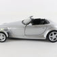 Plymouth Prowler Convertible Maisto 1:24 Silver Diecast Model Car