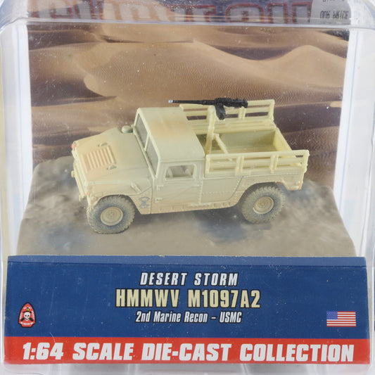 M1097A2 HMMWV Desert Storm USMC Truck Tactical Strike Corgi 1:64 US95105