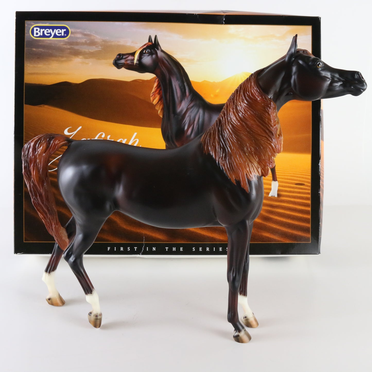 Breyer Zafirah Show Stance Arab Mare Premier Collection W/ Box Bag & COA Horse