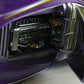 1939 Duesenberg Coupe Simone Purple Franklin Mint 1:24 Diecast Model Car