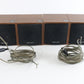 Lot Of 4x Realistic SA-10 Solid State Stereo Amplifiers + 4x 40-1250c Speakers classic audio gear for sound setups