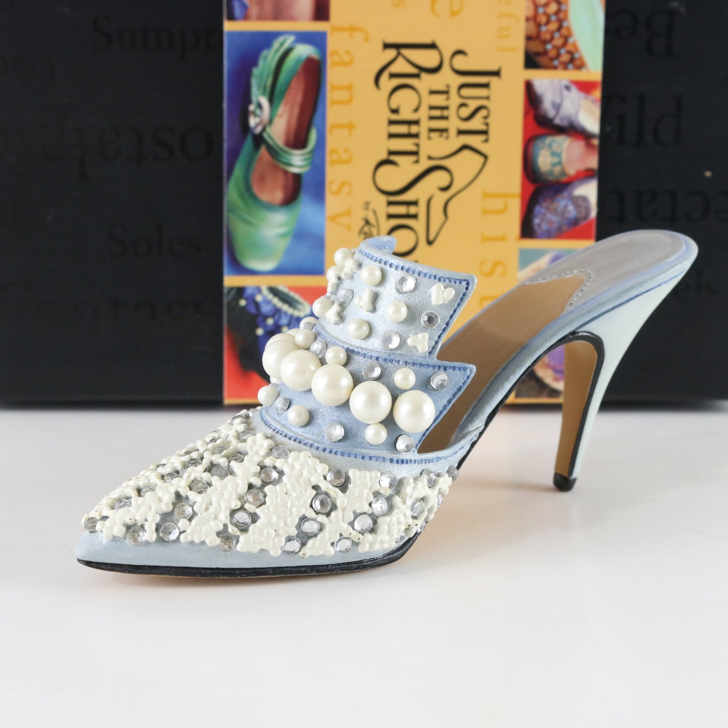 Frosted Fantasy Resin Collectible Shoe