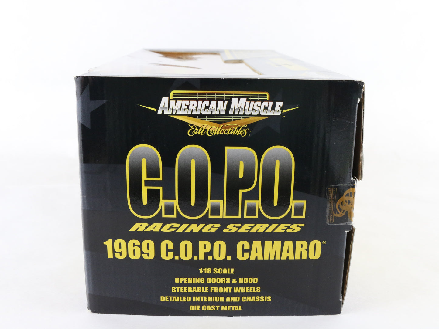 1969 Chevy Camaro Copo Racing White American Muscle ERTL 1:18 LE Of 5000 36677