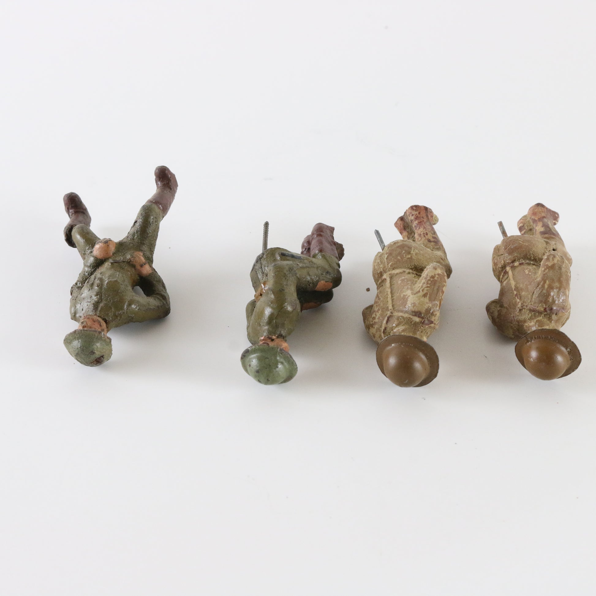 Lineol Hausser painted composite soldiers set sitting and riding figures