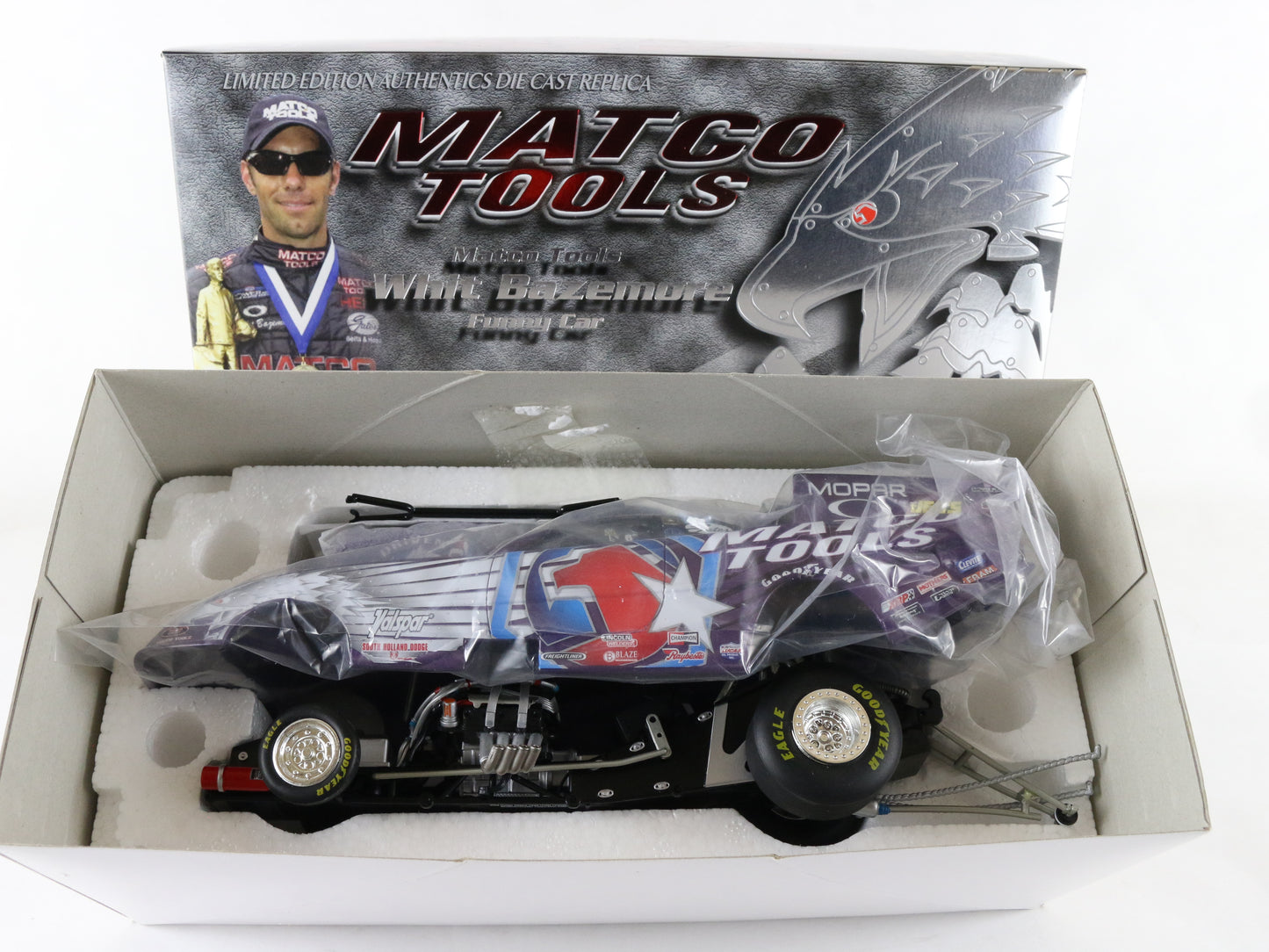 2005 Dodge Funny Car Matco Tools Bazemore Racing Champions 1:24 788 Of 1500