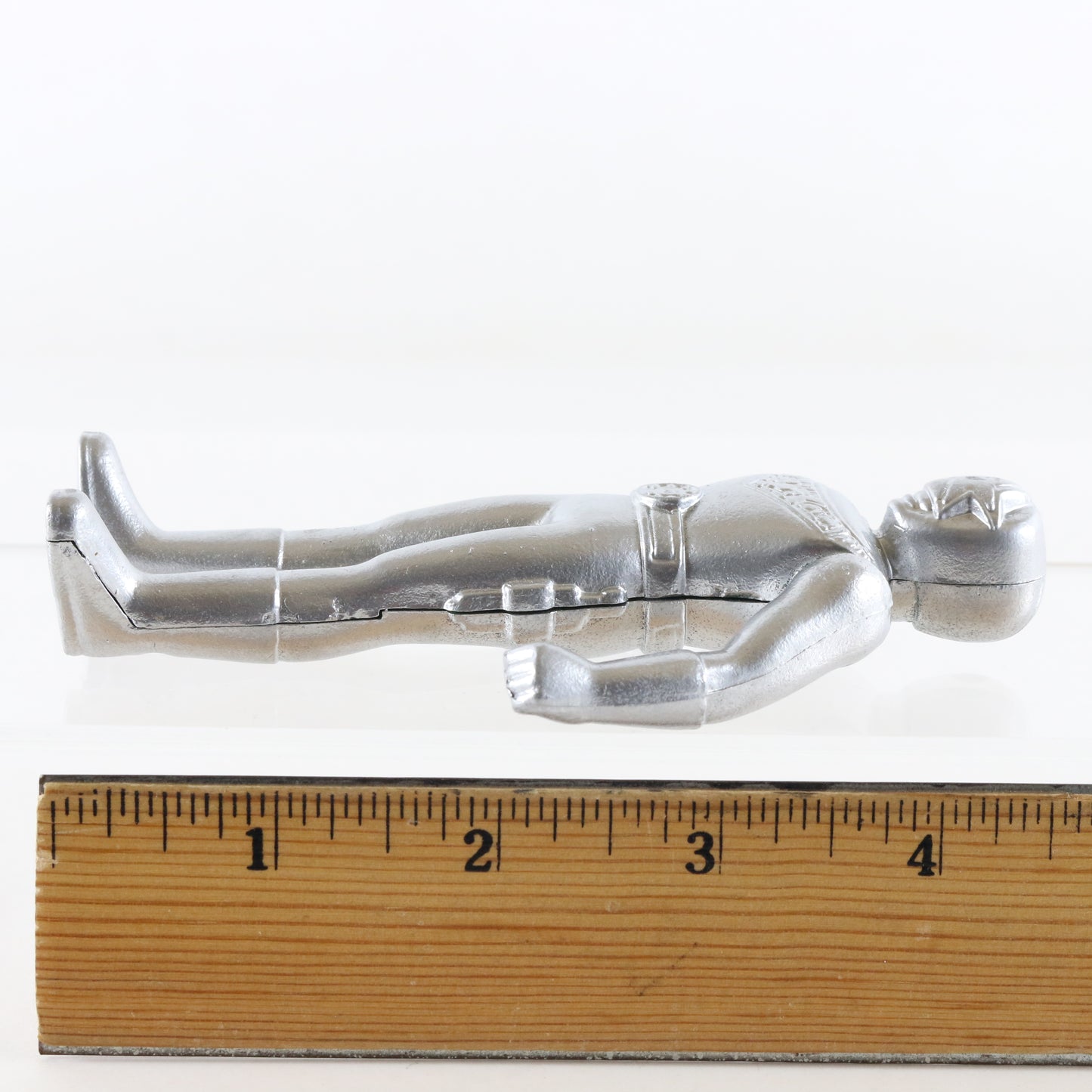 Vintage Japanese Robot Spaceman Toy Plastic Action Figure 4.5"