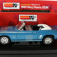 1969 Chevy Camaro Ss396 K&n Blue Convertible American Muscle ERTL 1:18 36996