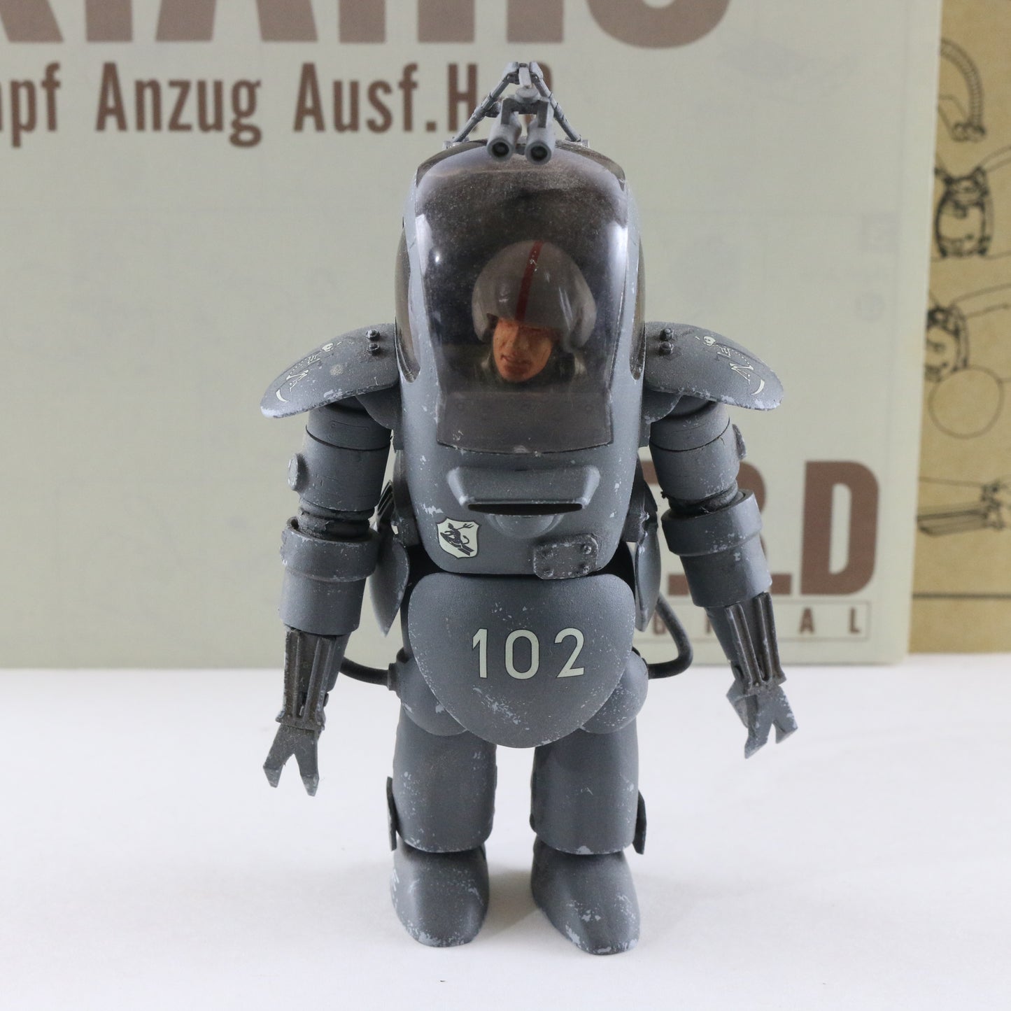 SF3D MASCHINEN PKA HO Panzer Kampf Anzug Ausf Nitto 1/20 Built Painted Figure