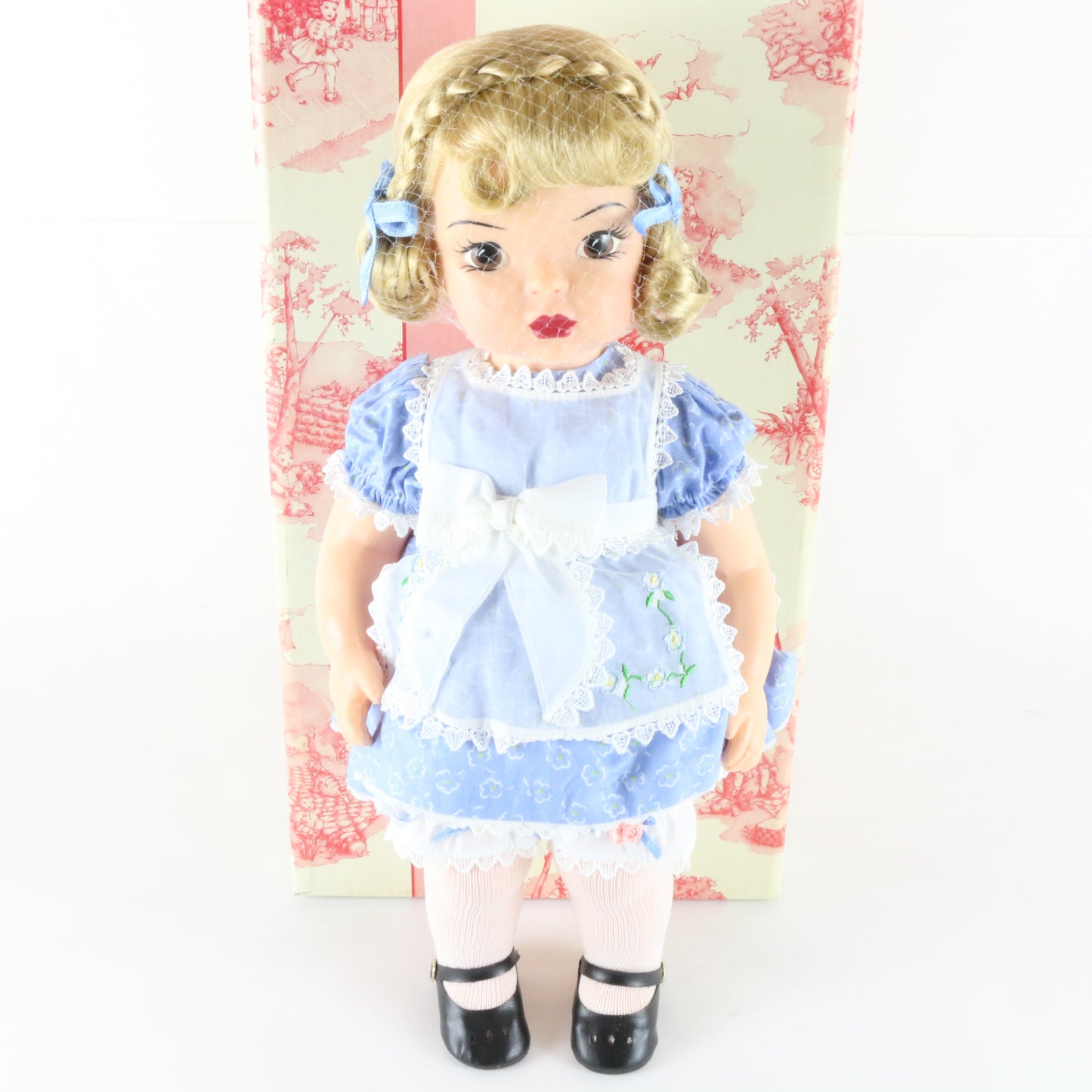 Terri Lee Little Lady Pinafore 16" Vinyl Doll 680/5000 320002 W/ Accessories