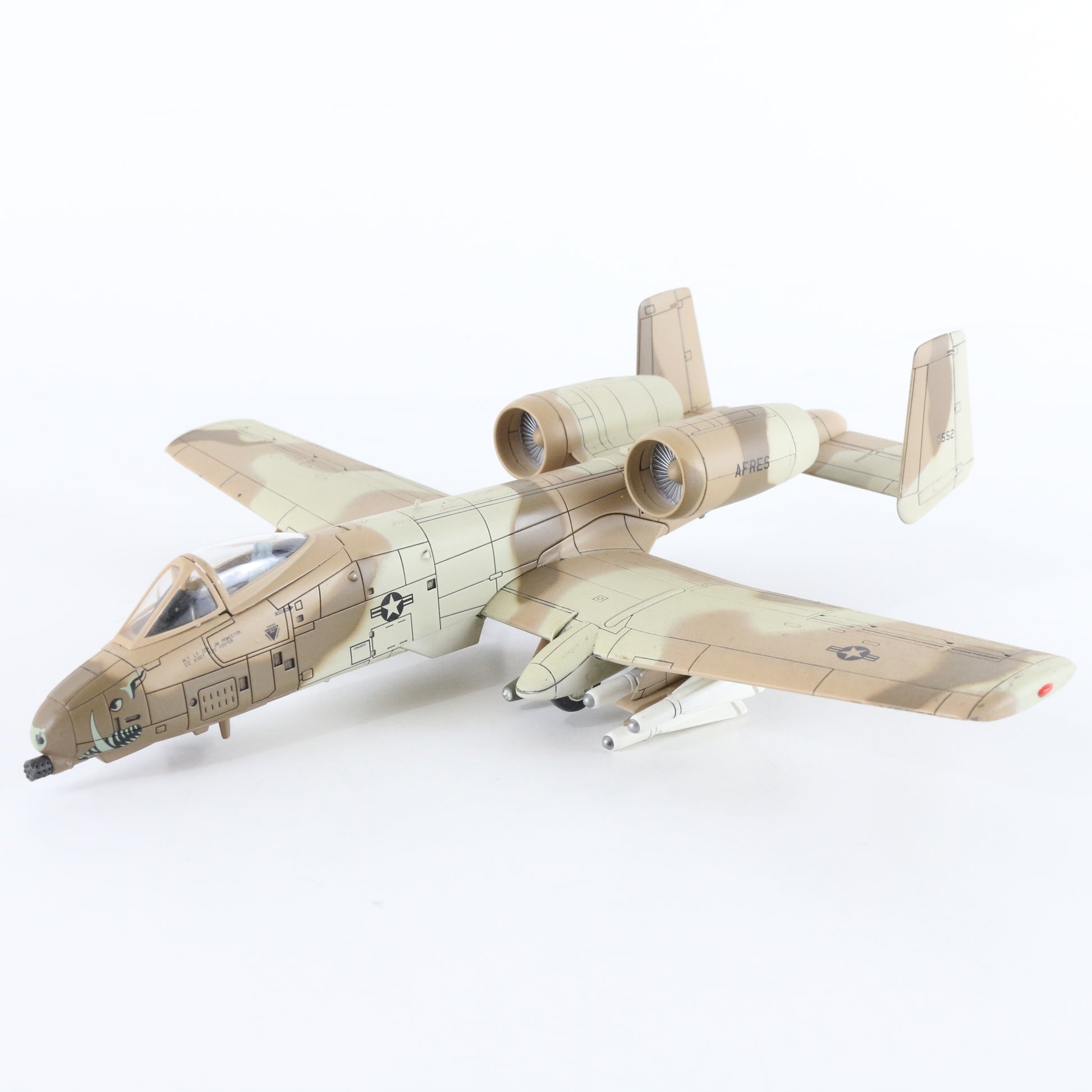 A-10A Peanut 917th Desert Storm Warthog Jet Model Hobby Master 1:72 8.75 inch