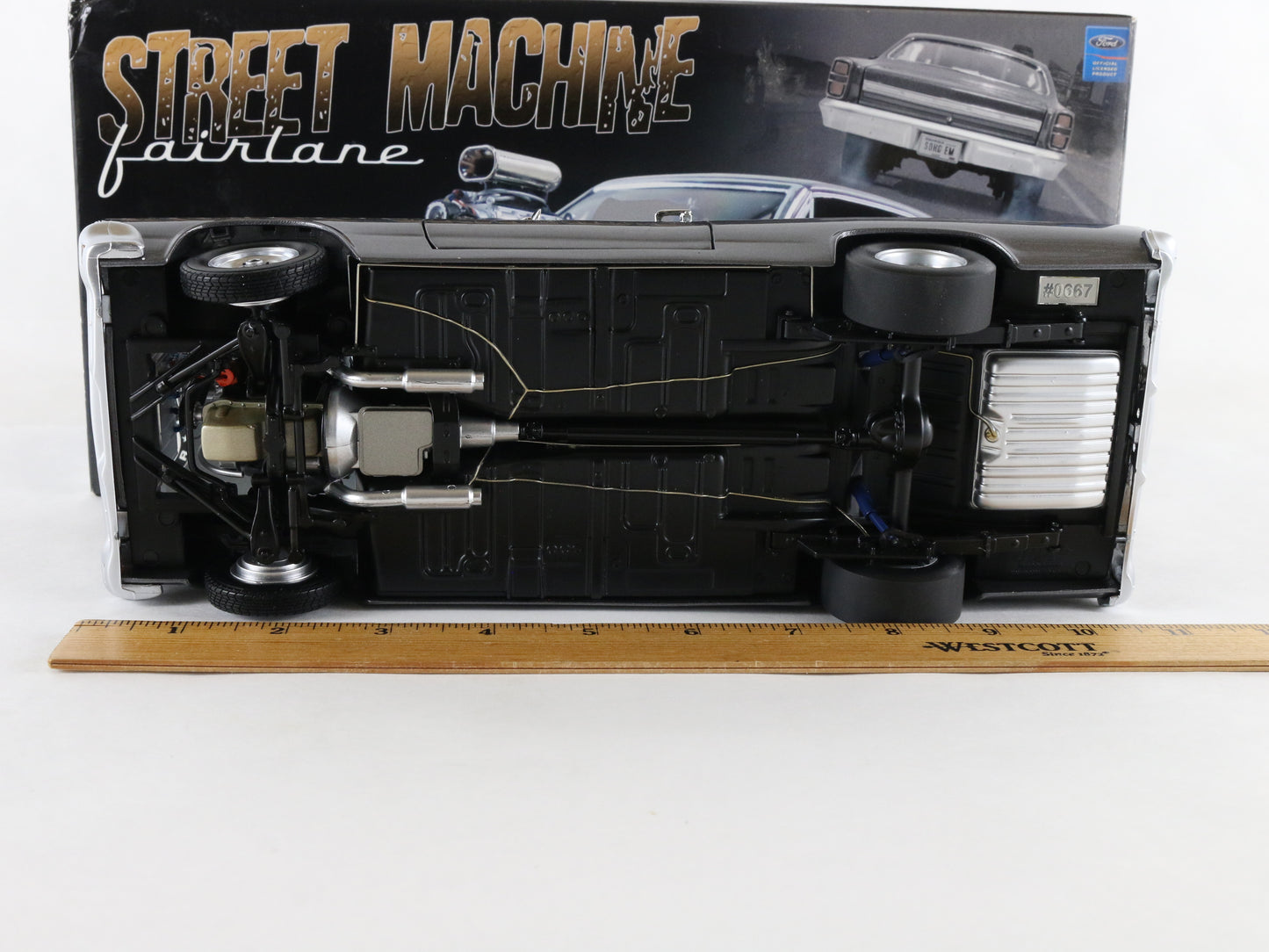 1967 Ford Fairlane Street Machine Street Fighter GMP 1:18 Gray Model G1801114