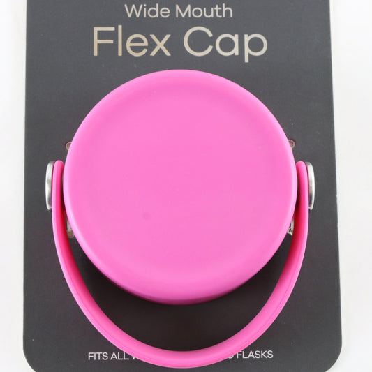 Hydro Flask Pink Wide Mouth Flex Cap Water Bottle Lid Outdoor Accessory