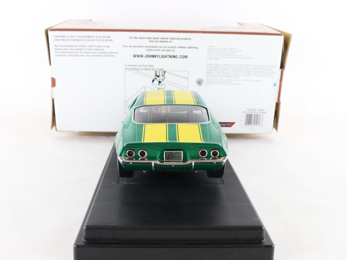 Cooters Chevy Camaro #99 Dukes Of Hazzard Green Johnny Lightning 1:18 21958p
