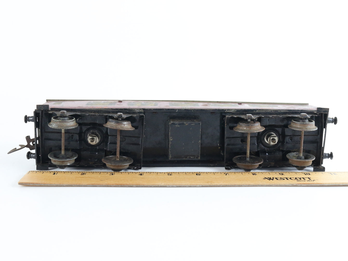 LMS 3888 Corridor Coach 1st 3rd Class Passenger Car Hornby Meccano O Tinplate detailed British passenger coach