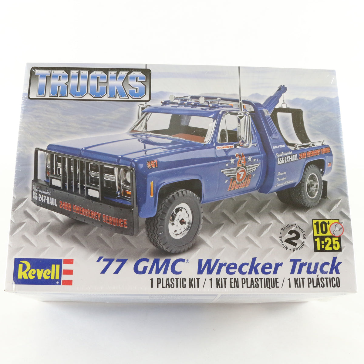 1977 '77 GMC Wrecker Truck Revell 1:25 Model Kit 85-7220