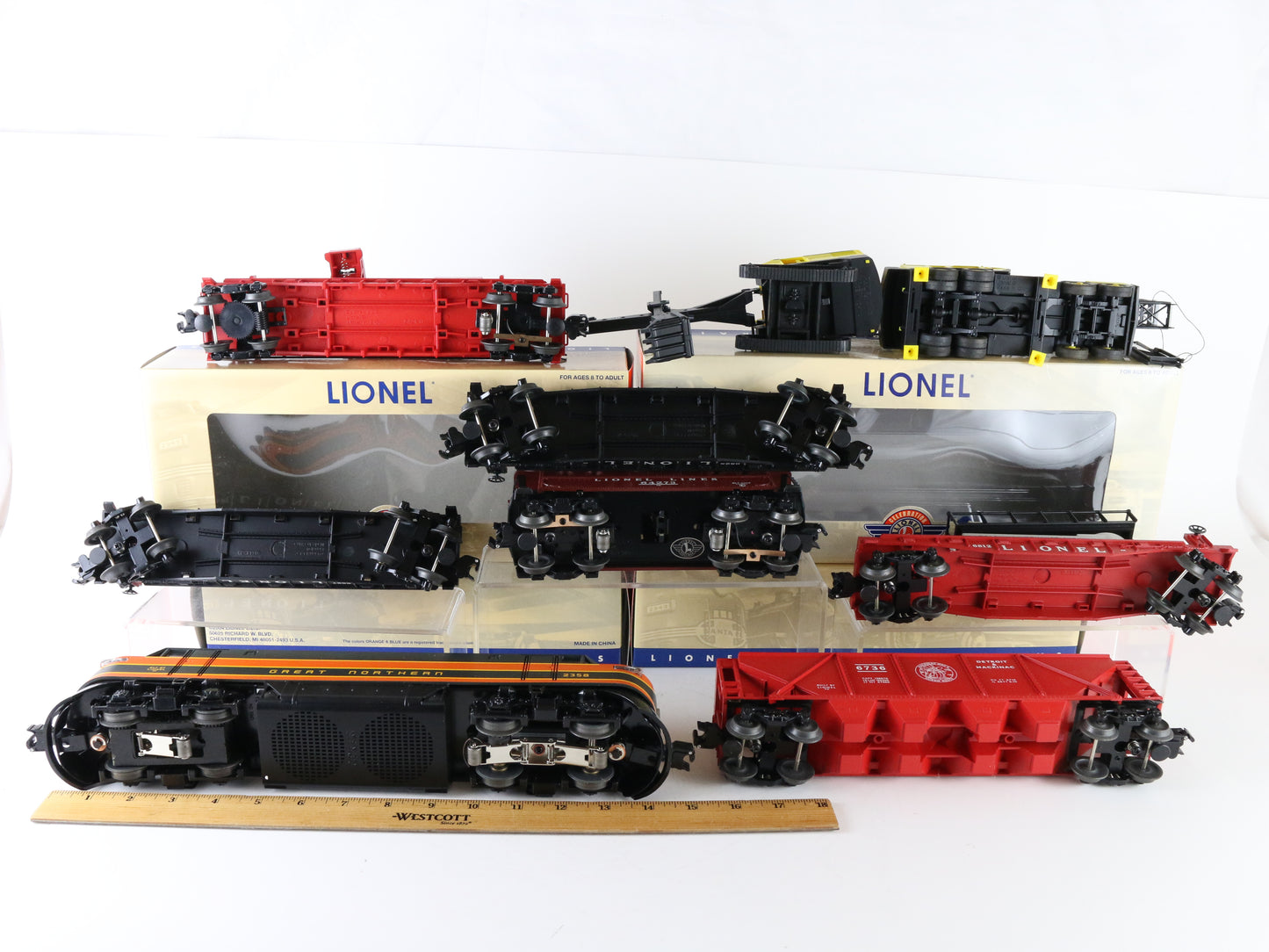 Lionel O Great Northern 2551w Diesel Freight Set 6-31753