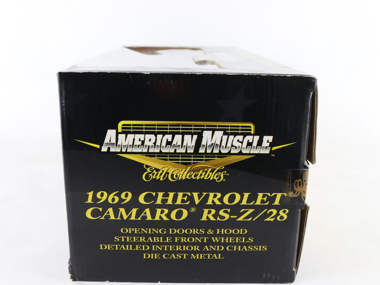 1969 Chevy Camaro Rs Z28 Orange Black American Muscle ERTL LE 1:18 Model 36671