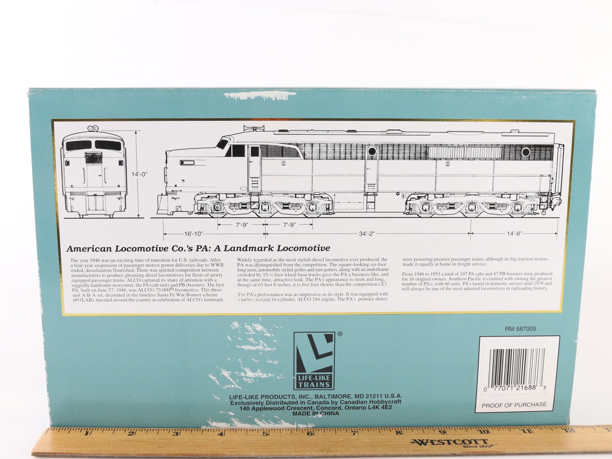Proto 2000 HO SP 6005 PA Diesel Locomotive