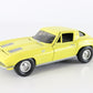 Corvette Stingray Yellow Ertl Metal Model Car 1:24