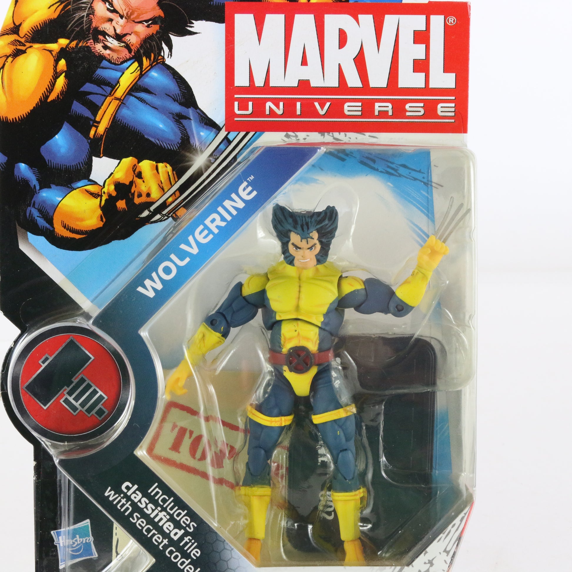Marvel Universe Series 2 002 Wolverine Xmen 3.75" Action Figure Hasbro 