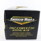 1967 Chevy Corvette Sting Ray Yellow American Muscle ERTL 1:18 Diecast 32273