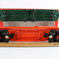 Lionel O 6-9282 Great Northern GN 9282 Piggyback Flat Car W/ Trailers colorful GN intermodal flat car set