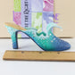 Just The Right Shoe Wave Blue Green Raine Willitts Resin Collectible Shoe 25060