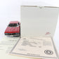 1968 Chevy Chevelle SS 396 Coupe Red Black Danbury Mint 1:24 Diecast Model