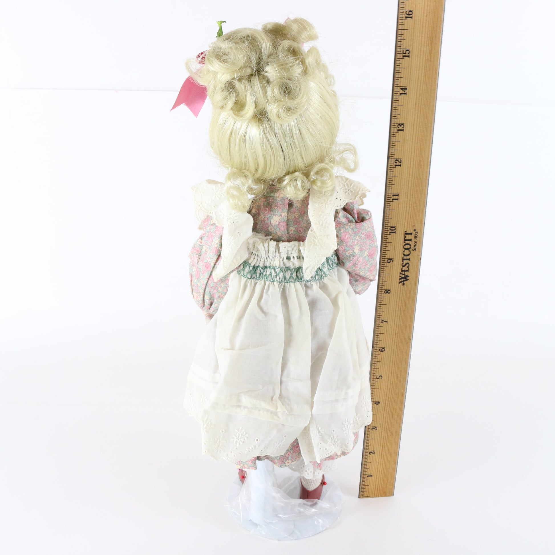 Mary Mary Quite Contrary Dianna Effner Knowles 14.5" Porcelain Doll 1369a
