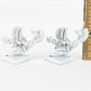 Lot Of 2 Dwarf Giant Slayers Citadel Warhammer 88092/1 White Painted Figures
