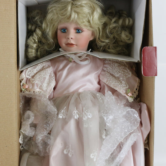 Carissa Treasured Heirloom Janis Berard Large 19" Porcelain Doll 221794