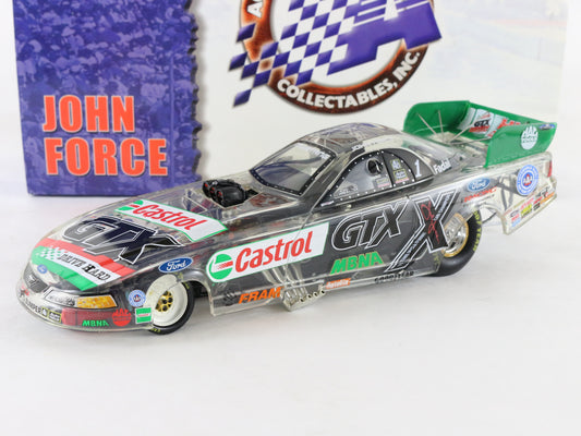 2002 Ford Mustang Funny Castrol GTX John Force Action 1:24 Diecast 1 Of 1800