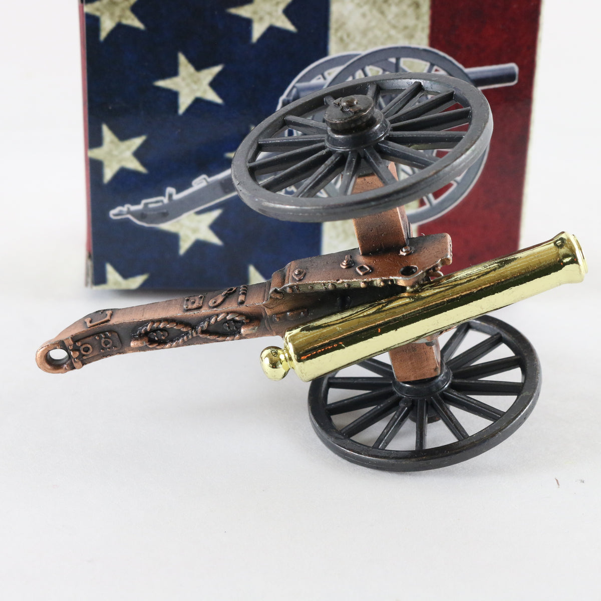 12 Pounder Light Gun Napoleon Civil War Cannon Americana Metal Model