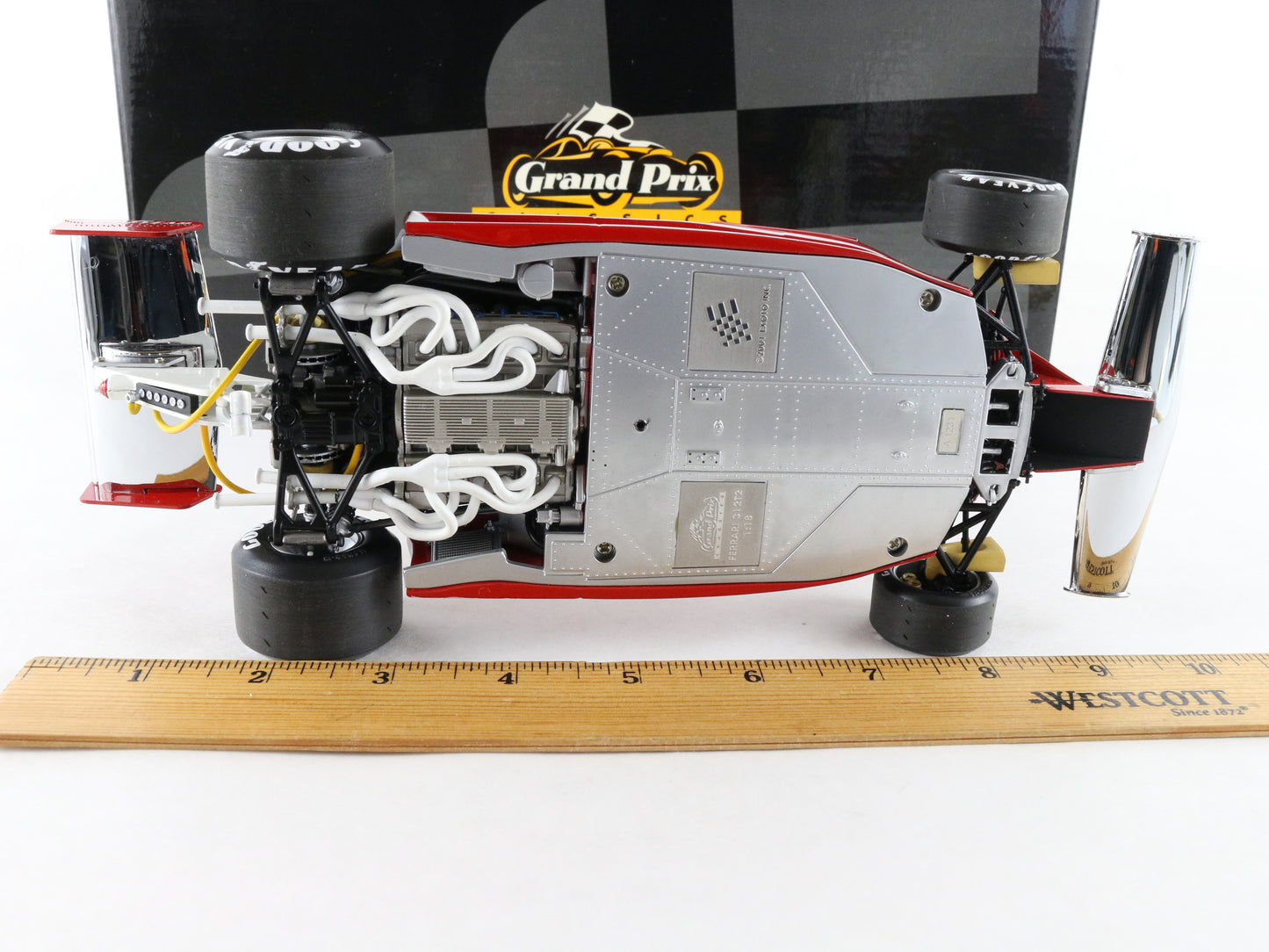 1976 Ferrari 312T2 #2 Red & White Grand Prix Classics Exoto 1:18 Model Car