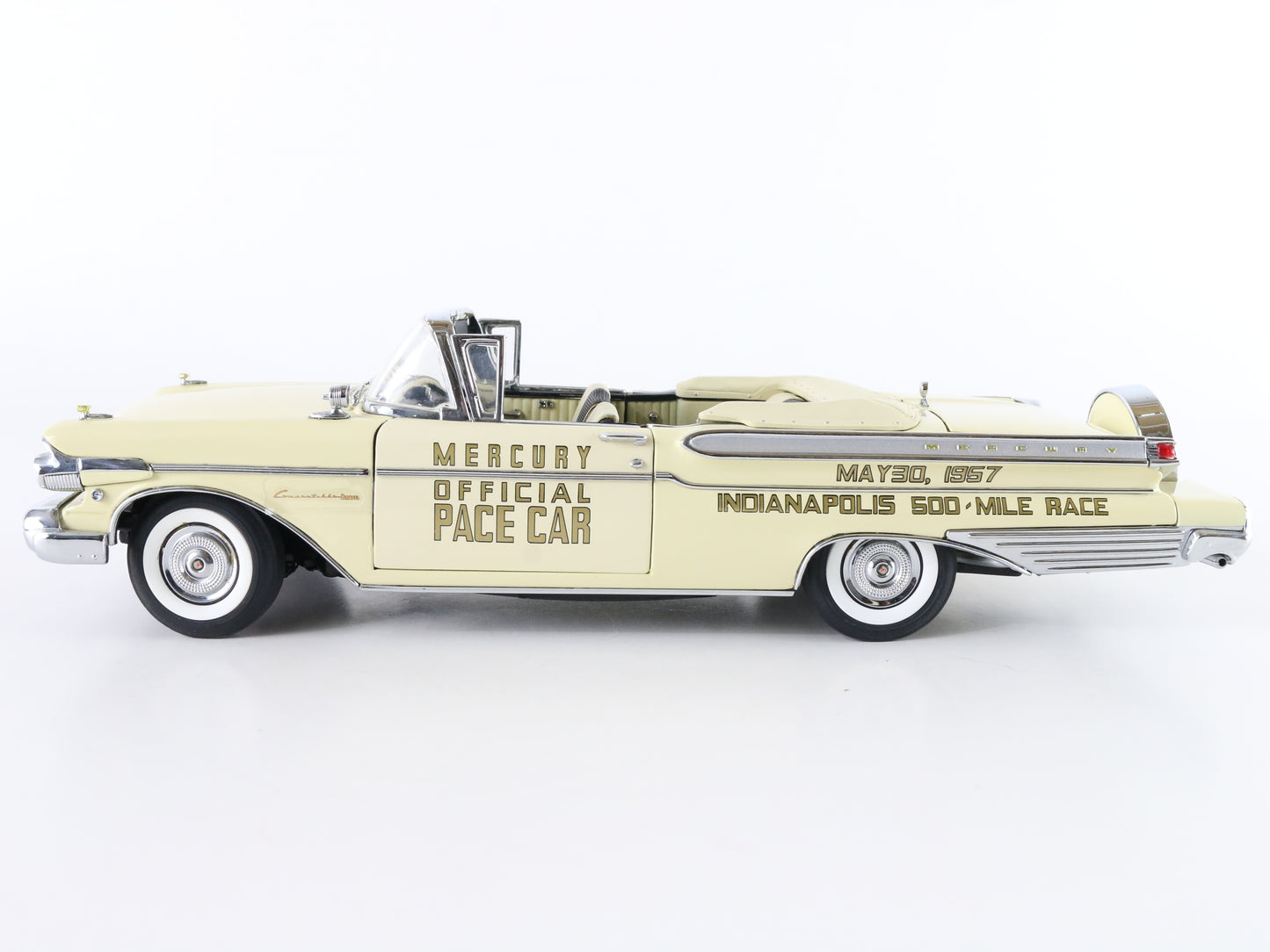 1957 Mercury Turnpike Cruiser Convertible Pace Car Indy 500 Danbury Mint 1:24