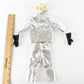  1964 Hasbro Gi Joe Silver Crash Crew Outfit W/ Gloves For 12" Figures