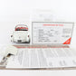1957 Chevy Corvette Roadster Limited White Silver Danbury Mint 1:24 Diecast 2678