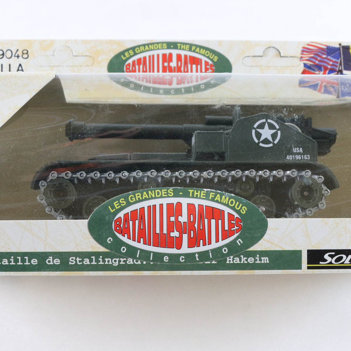 M41 Howitzer Armored Vehicle Famous Battles Solido 1:43 99048 Metal