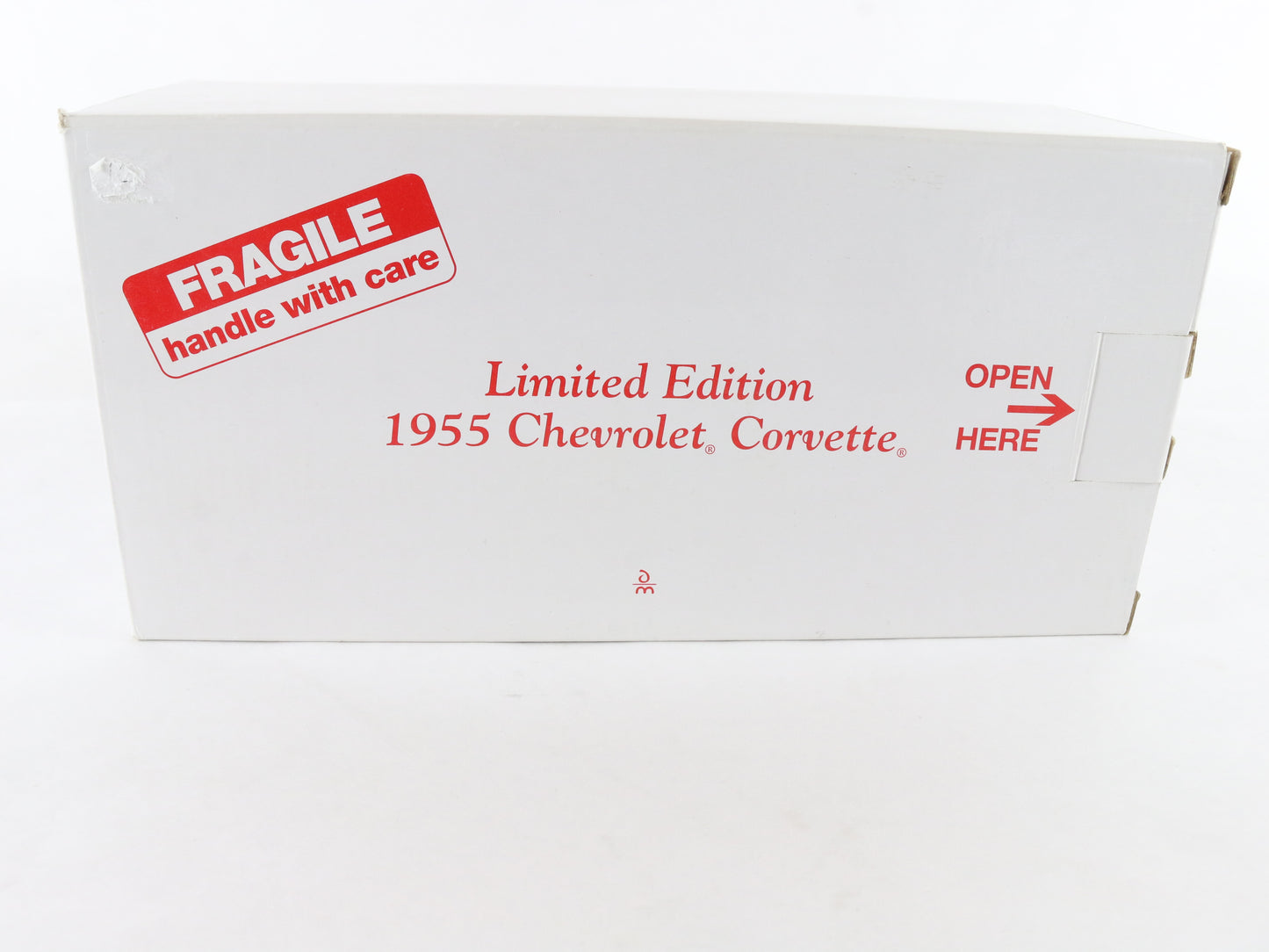 1955 Chevy Corvette Roadster Venetian Red Limited Danbury Mint 1:24 Diecast 396