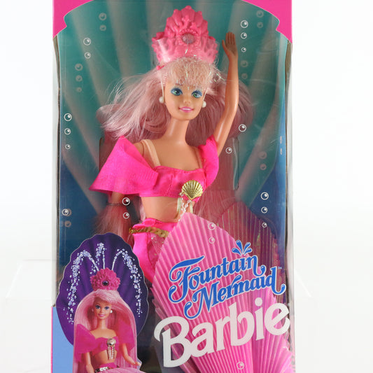 Barbie Fountain Mermaid Magical Crown Doll Mattel 10393 1993