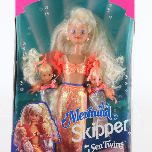 Barbie Mermaid Skipper & The Sea Twins Dolls Mattel 10506 1993