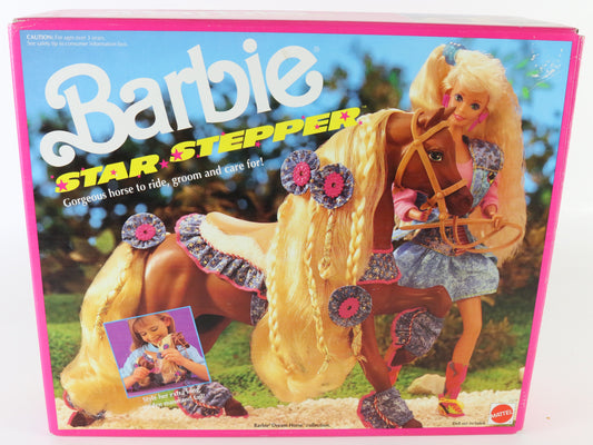 Barbie Star Stepper Dream Horse Collection Mattel 2575 1991 in box