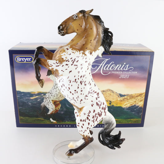 Breyer Adonis Lipizzaner Stallion Premier Collection W/ Box Bag & COA Horse