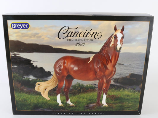 Breyer Canción Paso Fino Glossy Chestnut Premier 2023 Traditional Horse with Box