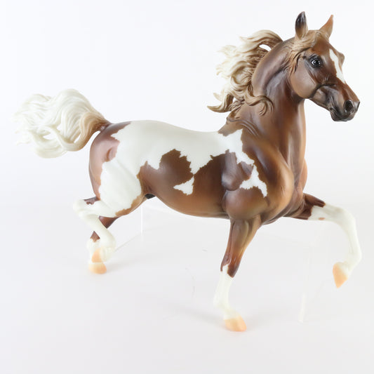 Breyer Part of Half Arab Family Huckleberry Bey Chestnut Pinto JCPenney Horse