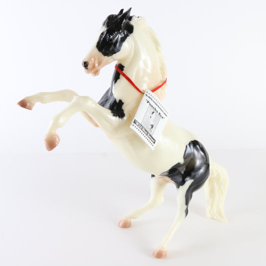 Breyer Poncho Rex Fighting Stallion Glossy Horse with West Coast Hang Tag