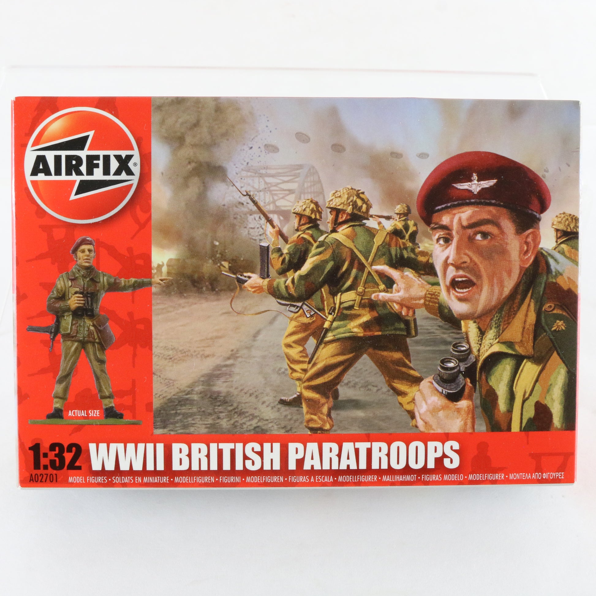British Paratroops WWII WW2 Airfix 1:32 A02701 Plastic Soldier Figures