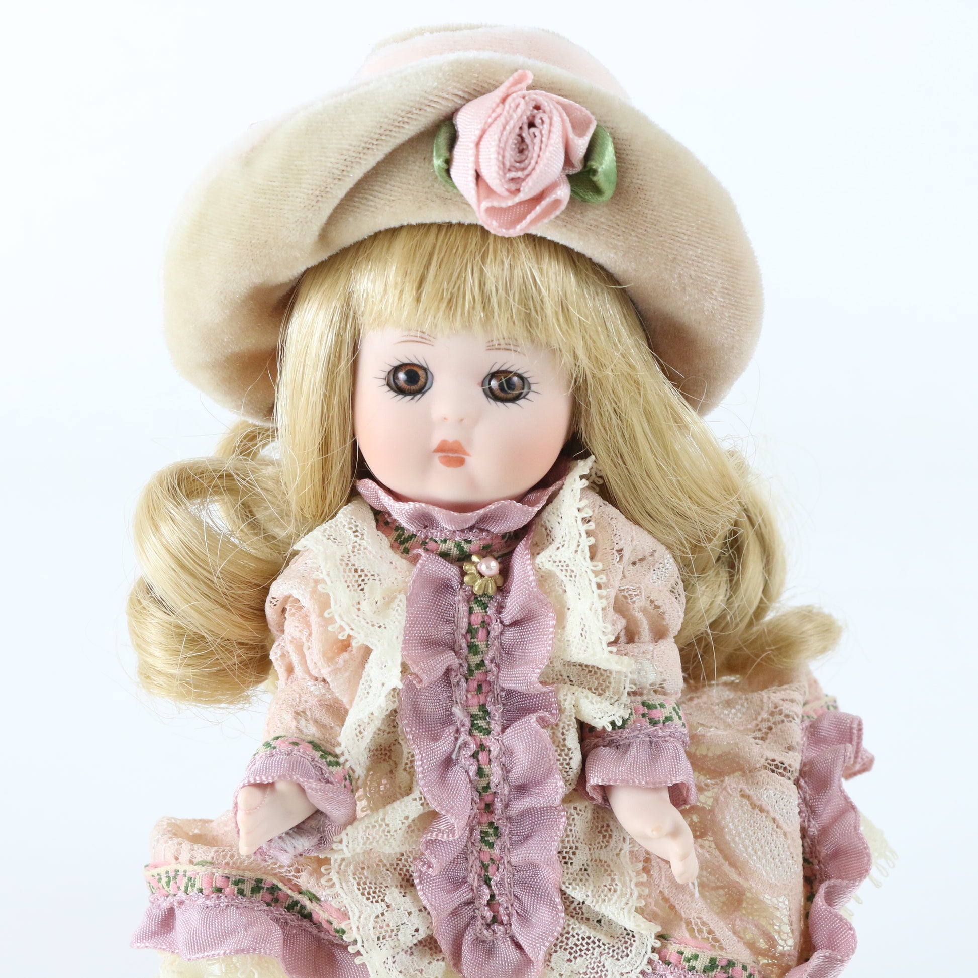 Charlotte Petite Amour Marie Osmond Small 6.5" Porcelain Girl Doll