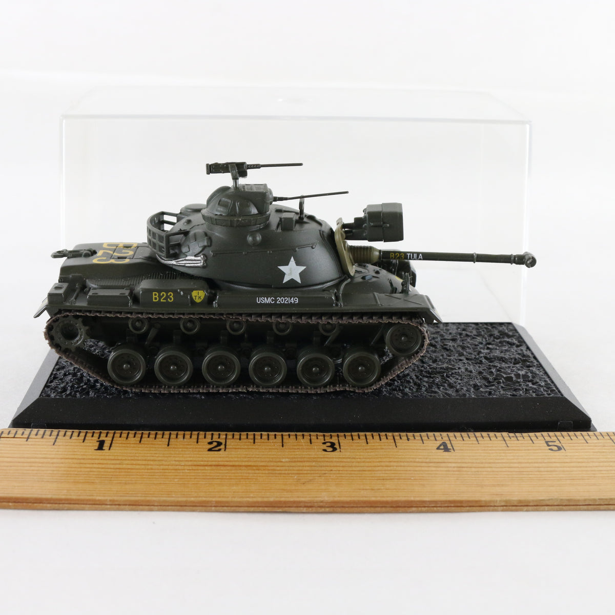 M48 A3 Patton 2 Tank 1968 Amercom 1:72 Metal Military Vehicle